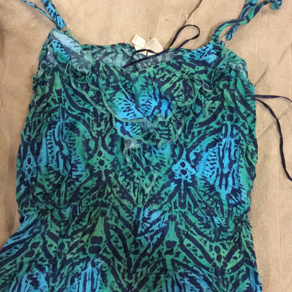 Red camel dress